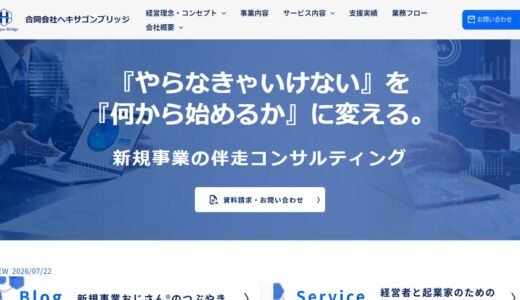 新規事業の立ち上げに伴走するコンサルティング｜合同会社ヘキサゴンブリッジ